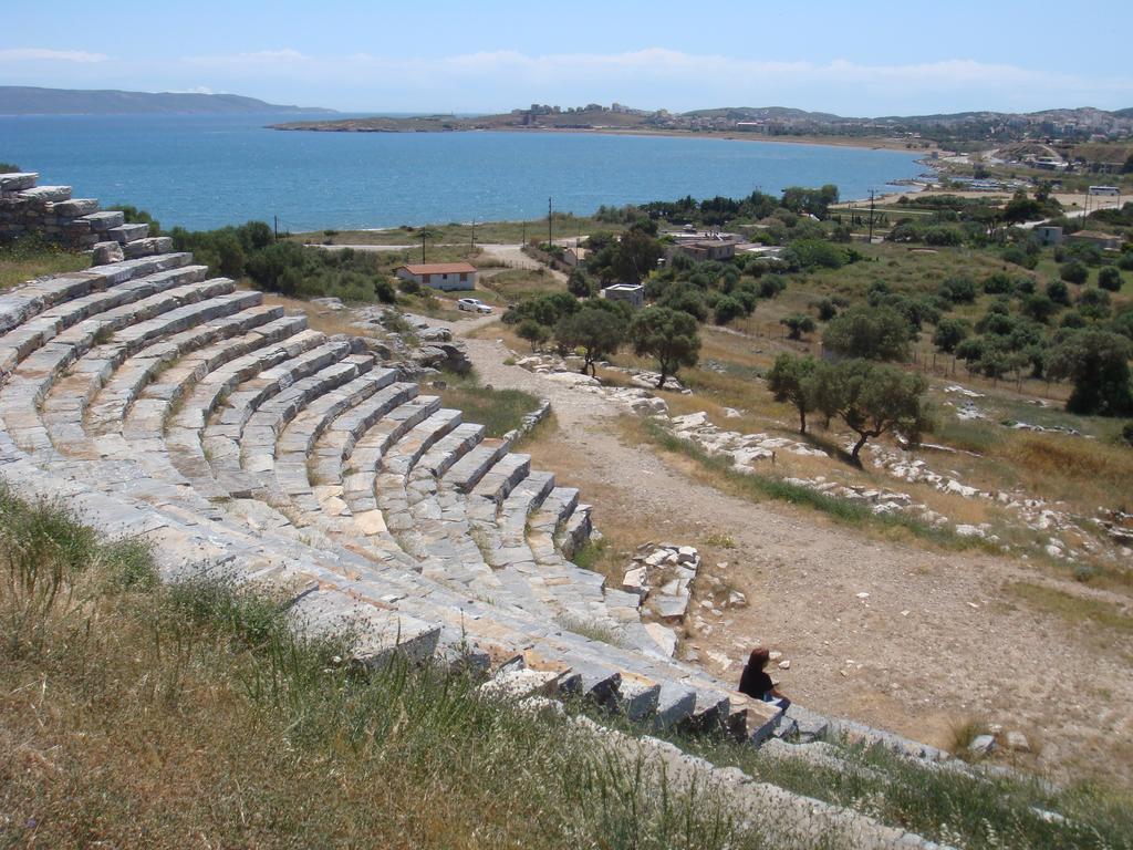 Sandra'S Sea View At Sounio Kaap Soenion Buitenkant foto